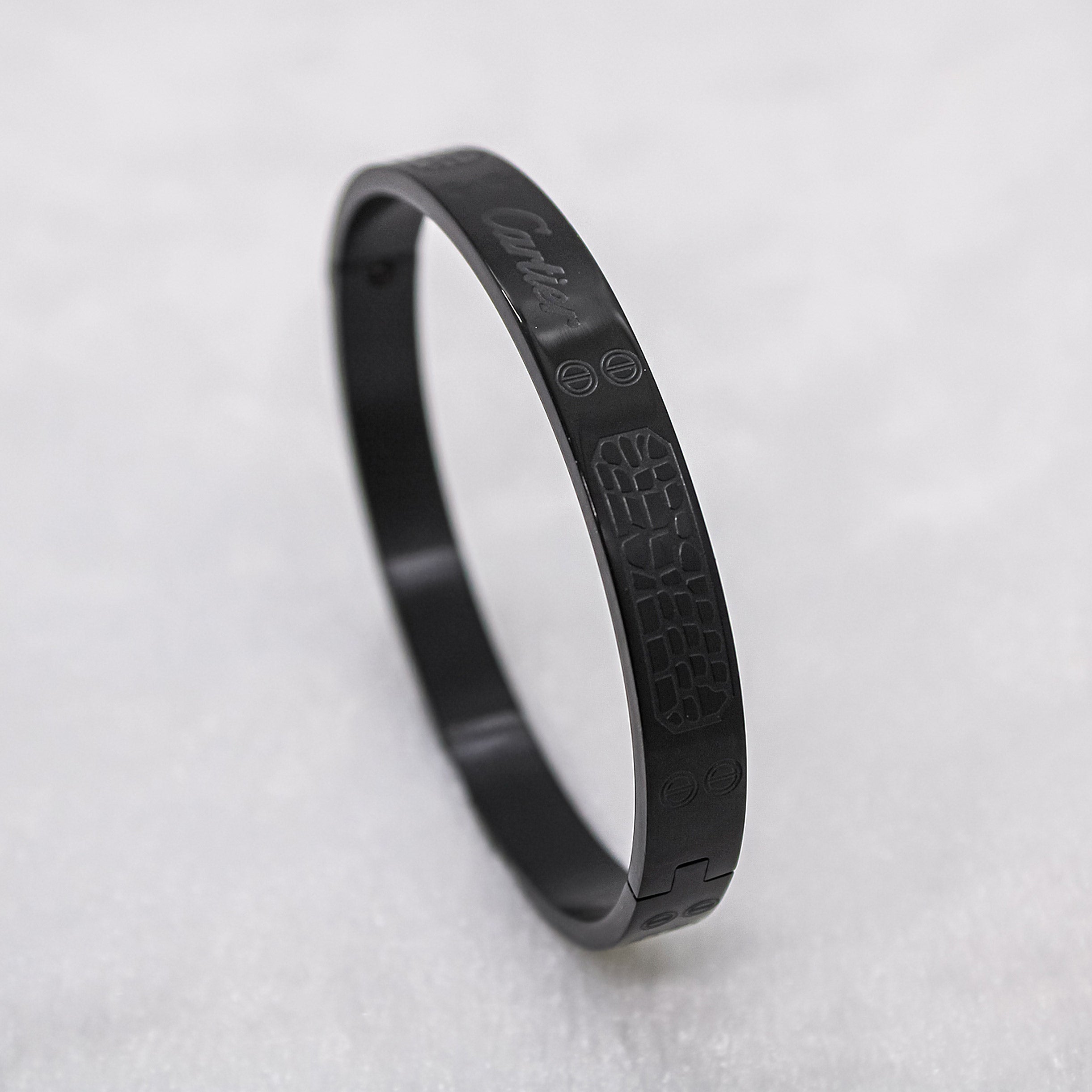 Superior Quality Hand-Finished Design Black Color Bracelet for Men - Style  C243 – Soni Fashion®